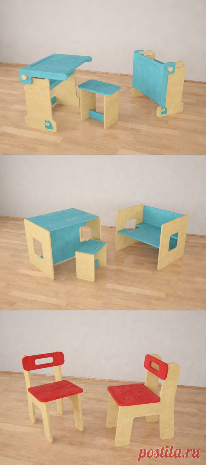 MOBI - Kids Furniture by Javier Paz at Coroflot.com