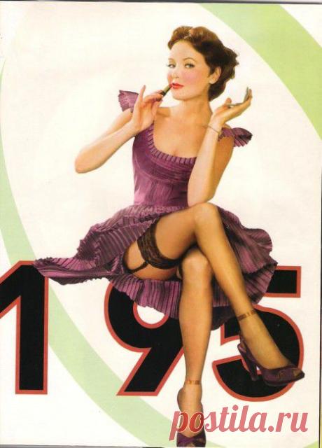 Российские звёзды в откровенной Pin-Up фотосессии - Лариса Вербицкая