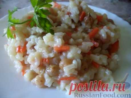 Рецепт: Бухарский плов с изюмом на RussianFood.com