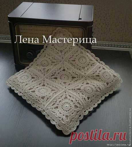 Уютный дом. Квадратный мотив &quot;Кружевной&quot;.