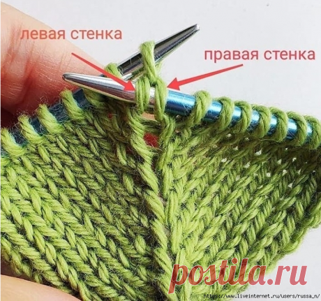 Один из способов как прибавить петли без дырочек.