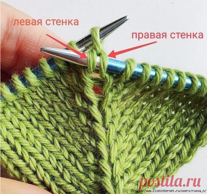 Один из способов как прибавить петли без дырочек.