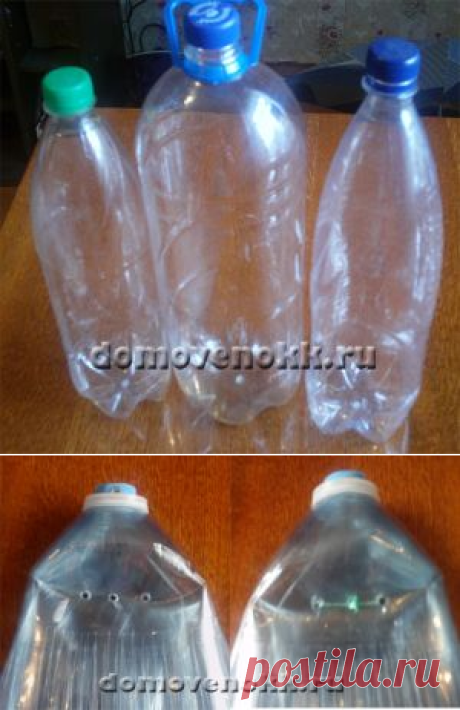 Веник из пластиковых бутылок своими руками