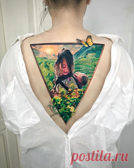 ЧИСТАЯ МАГИЯ РЕАЛИЗМА В ТАТУИРОВКАХ TU DEN | Tattoo-Voops | Яндекс Дзен
