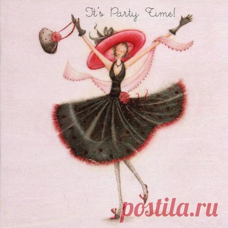 Праздник наш... гуляем, девчонки! (художница Berni Parker)