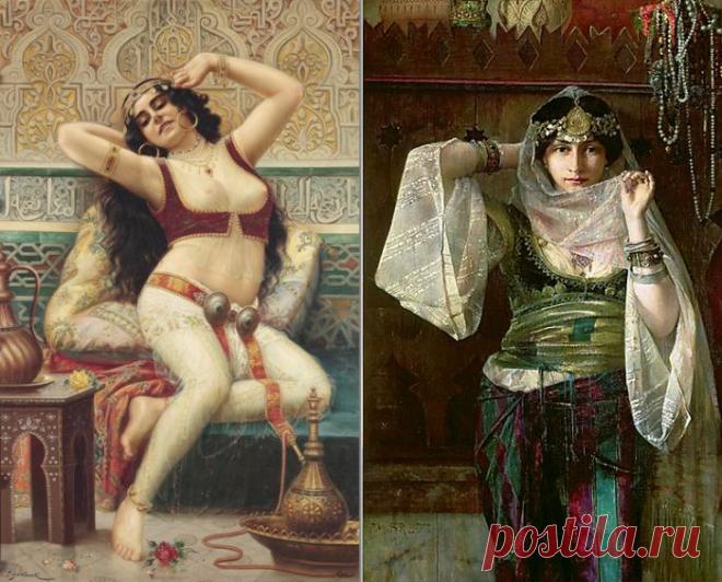 Живопись ХIХ-ХХ вв, или Восток – дело тонкое: роскошные восточные красавицы в работах художников