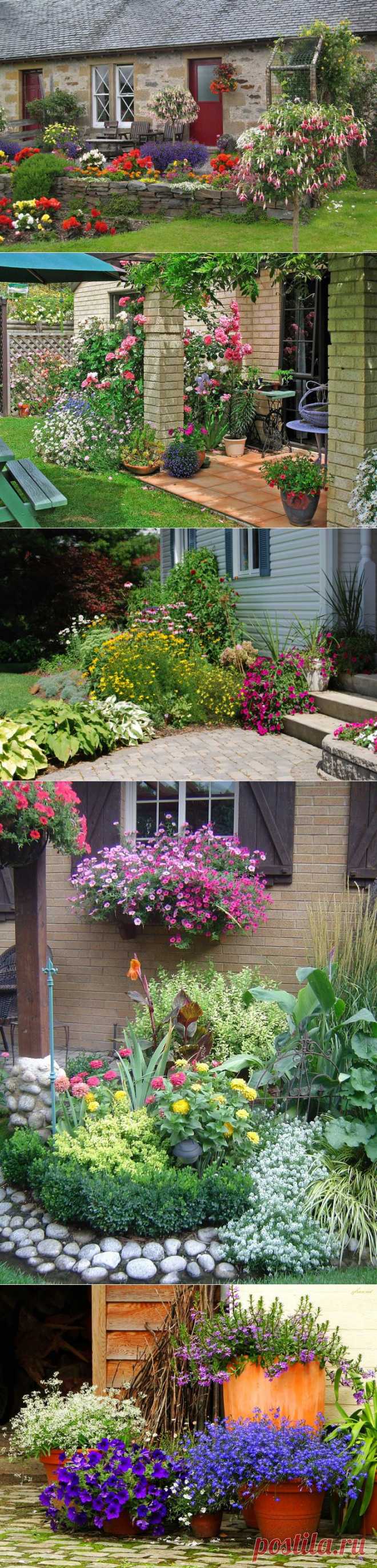 Садовые композиции