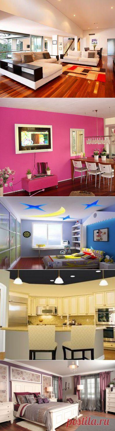 Потолок - гармоничное завершение интерьера