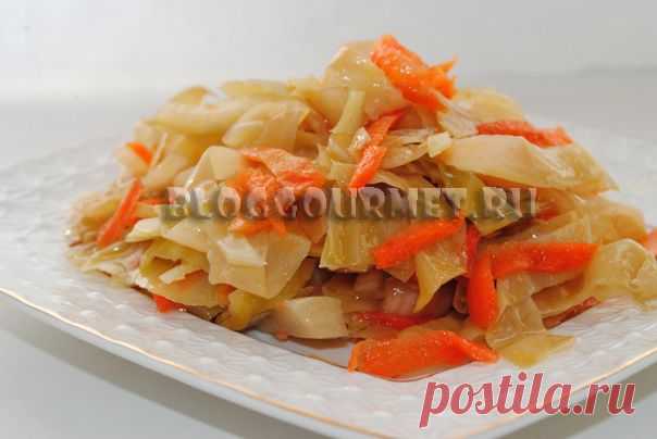 маринованная капуста: похрустим? (уже через 3 дня).