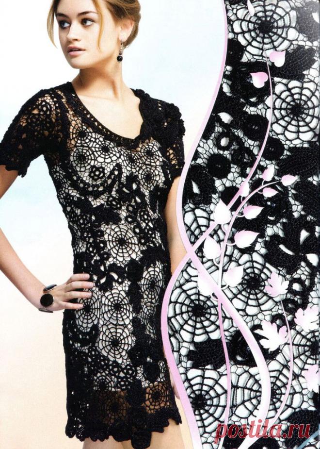 Черное платье | САМОБРАНОЧКА - сайт для рукодельниц, мастериц