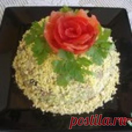 Салат пикантный с языком Кулинарный рецепт