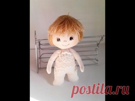 19 Tutorial cuerpo muñeca de tela. Macтер-класс тело куклы из ткани