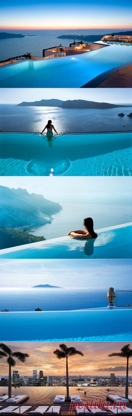 Бассейн в бесконечность | Приколисты в картинках