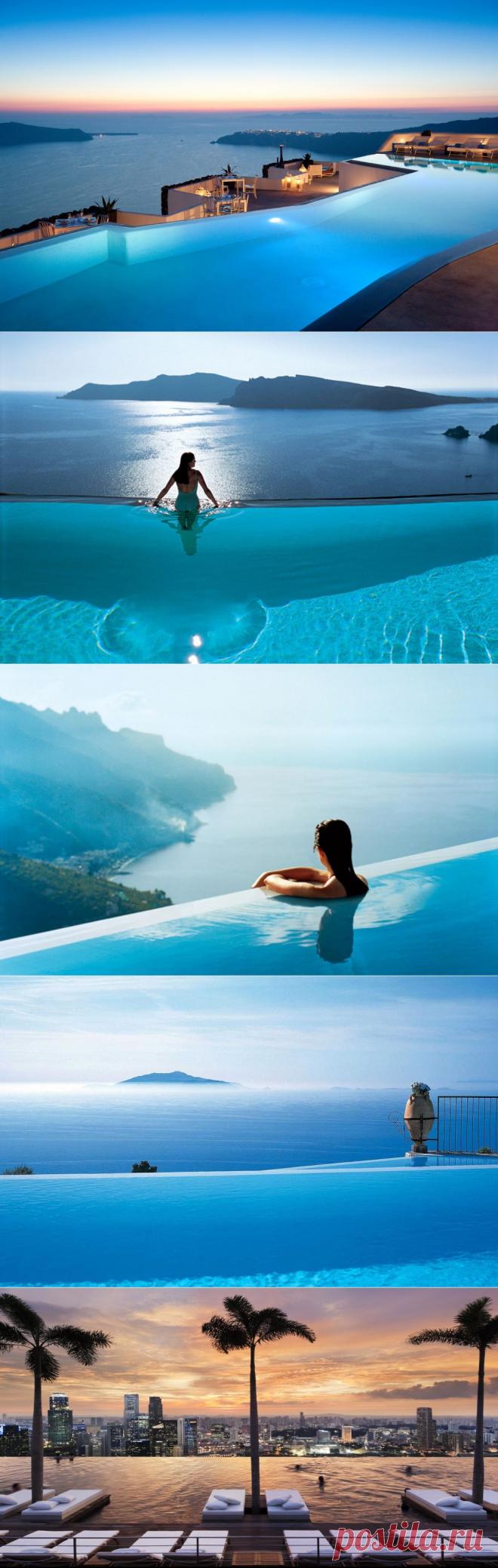 Бассейн в бесконечность | Приколисты в картинках