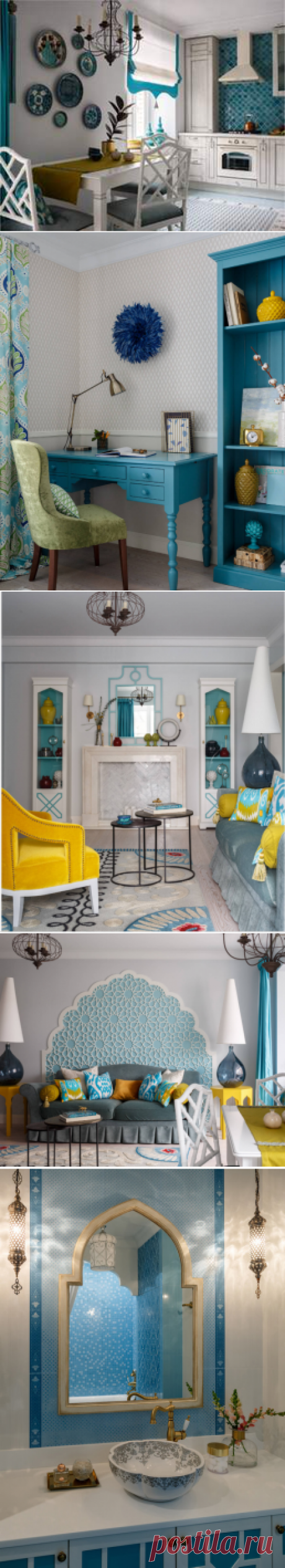 Московская "брежневка" с восточным колоритом