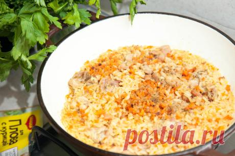 Плов с курицей - пошаговый рецепт с фото - как приготовить, ингредиенты, состав, время приготовления - Леди Mail.Ru