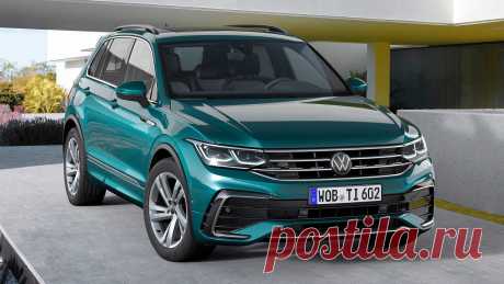 Volkswagen Tiguan 2021 модельного года представлен официально Компания «Volkswagen» официально представила свой обновленный компактный кроссовер Volkswagen Tiguan версии 2021 модельного года.