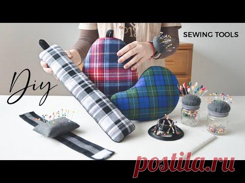 Изготовление собственных ШВЕЙНЫХ ИНСТРУМЕНТОВ ✂ Настольная гладильная доска своими руками, портновские прессы  и подушки для булавок!