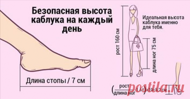 Правила грамотного подбора туфель на каблуке: формула Для большинства женщин туфли с эффектным каблучком – предмет великого обожания.

Не все леди знают о способах правильного выбора стильной и в то же время комфортной обувки. Идеально подобранные туфли обеспечат ощущение удобства, и истинного наслаждения. Вы готовы узнать секреты правильного подбора
