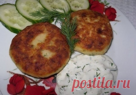 Как приготовить котлеты из картофеля, сыра и укропа с грибами + соус - рецепт, ингредиенты и фотографии