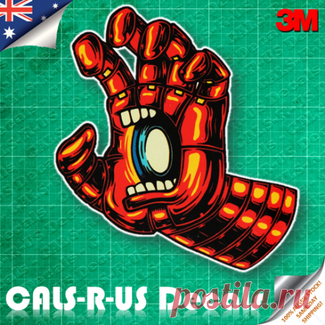 Купить Marvel Santa Cruz Screaming Hand Iron Man Skateboard на eBay.com из Америки с доставкой в Россию, Украину, Казахстан