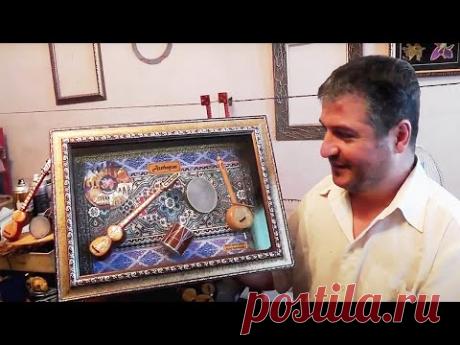 Мастерская национальных музыкальных сувениров в Баку. В гостях у Рауфа Сеидзаде