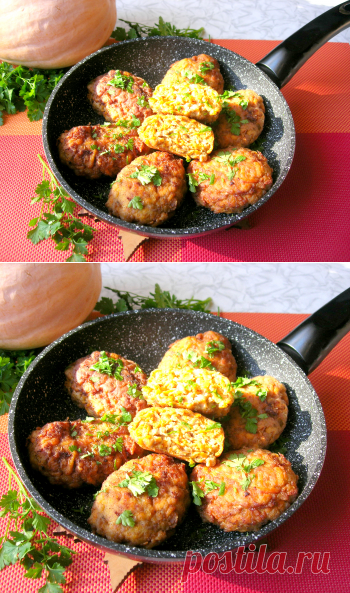 Не рецепт, а находка! Сочные котлеты с тыквой - очень нежные и невероятно вкусные! / Видео-рецепты / TVCook: пошаговые рецепты с фото