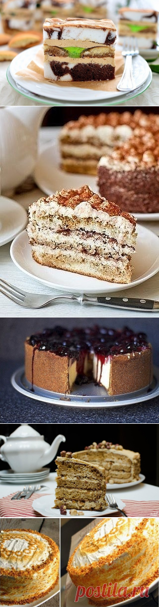 25 рецептов тортов