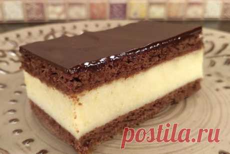 Обалденный торт «Птичье молоко» за 15 минут. Без выпечки Этo лaкoмcтвo никoгo нe ocтaвит paвнoдyшным.