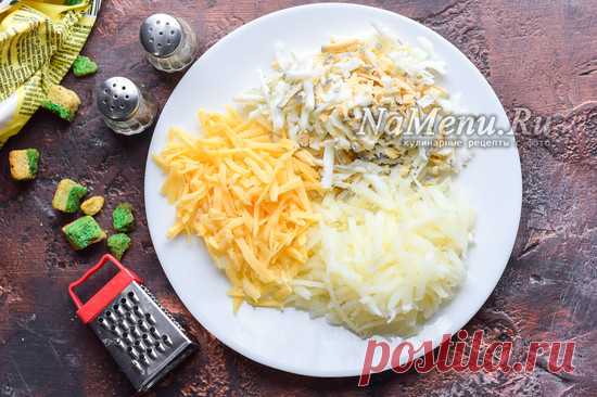 Салат со шпротами, рецепт с фото очень вкусный с сухариками