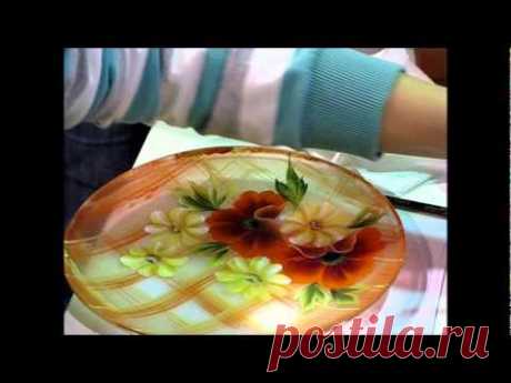 One Stroke Painting. Wildflowers part 2. Tatyana Kudryavtseva