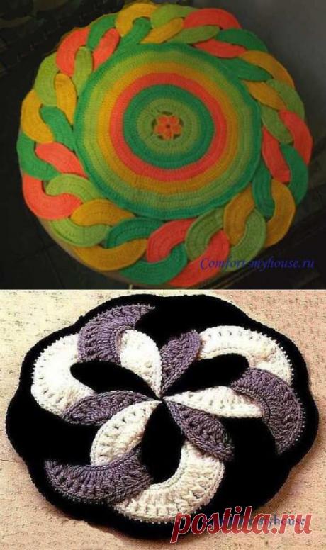 Японские коврики крючком | Уют и тепло моего дома