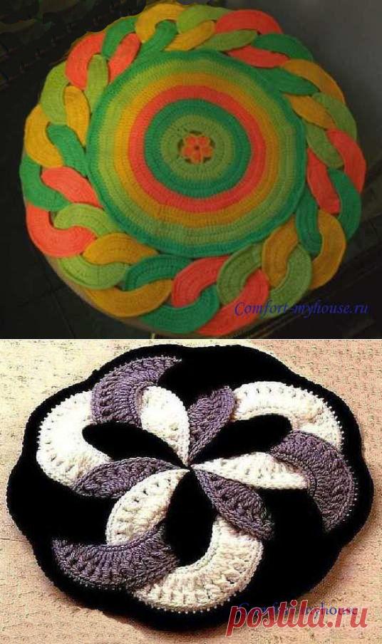 Японские коврики крючком | Уют и тепло моего дома