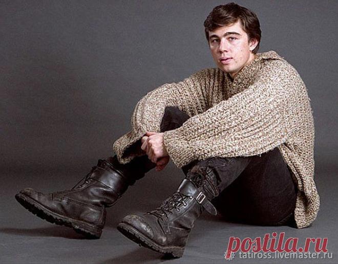Вяжем свитер, как у Сергея Бодрова | Журнал Ярмарки Мастеров