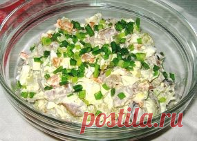 ПОДБОРКА ОЧЕНЬ ВКУСНЫХ САЛАТОВ: ТОП-6 РЕЦЕПТОВ 
Отлично подойдёт к любому празднику :)
1. САЛАТ 