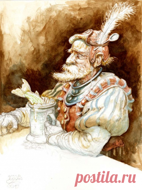 Художник-иллюстратор Omar Rayyan (133 работ) » Страница 4 » Картины, художники, фотографы на Nevsepic