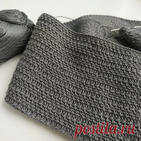 Тканый узор крючком. Схема. / knittingideas.ru