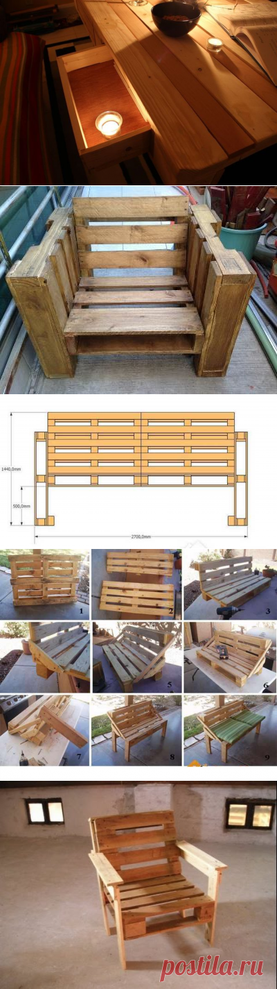 столик из поддонов с выдвижными ящиками кресло из поддонов схема скамейки из поддонов как сделать лавочку из поддонов стул из поддона