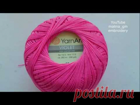 Unusual Brazilian stitch | knotted cast-on stitch