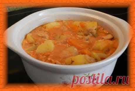 Рагу из курицы с овощами | Снедание