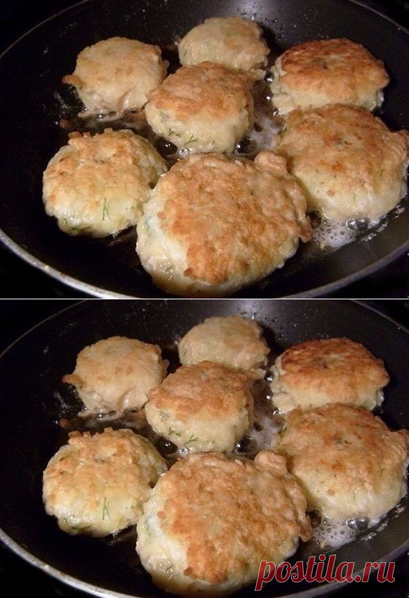 Зразы картофельные с курицей