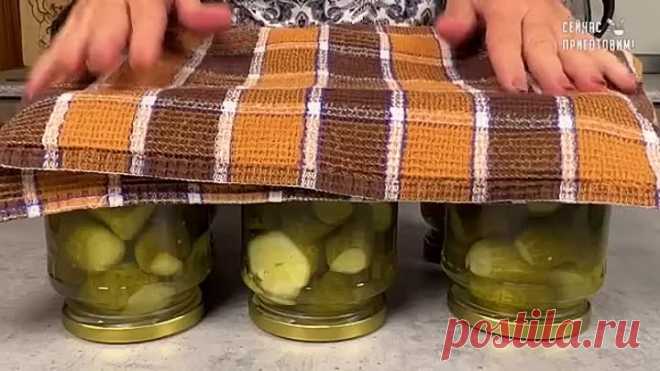 Маринованные огурцы по фински на зиму_ я уже второе лето готовлю их тазами (никакой стерилизации)
