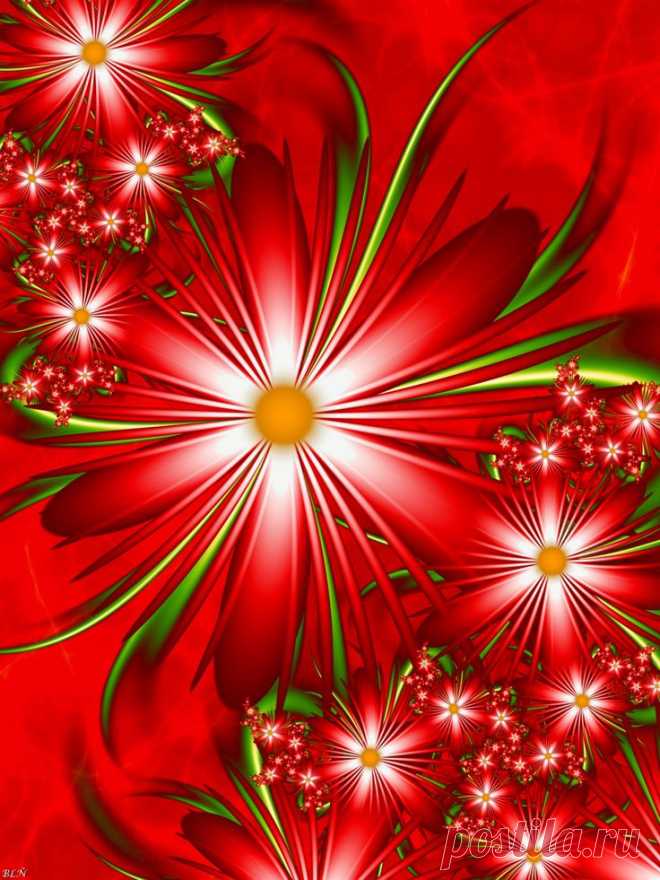 ♥Passion Red by LaraBLN♥ (fractal art)