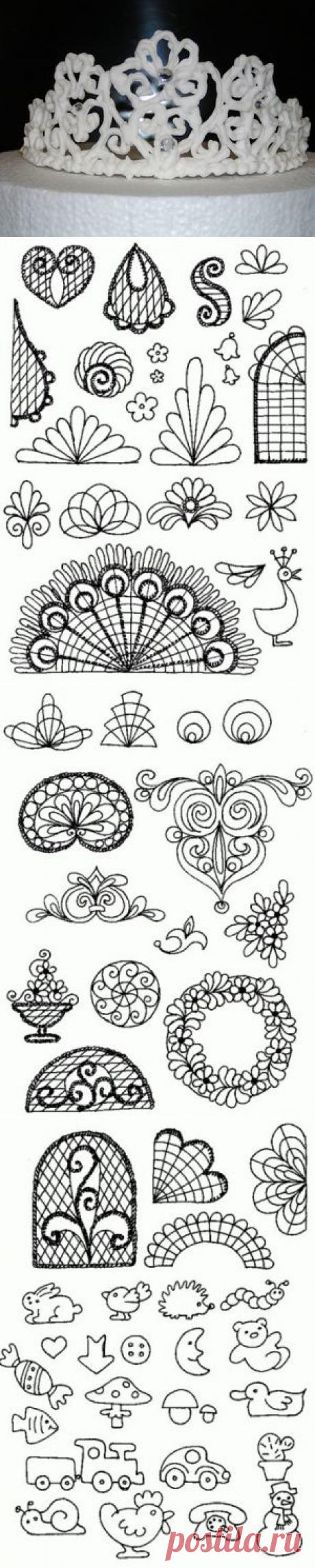 Айсинг - украшения для тортов, + трафарети. Рецепт c фото, мы подскажем, как приготовить!