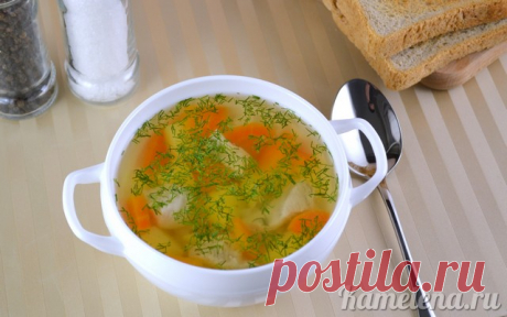 Куриный суп с картофелем