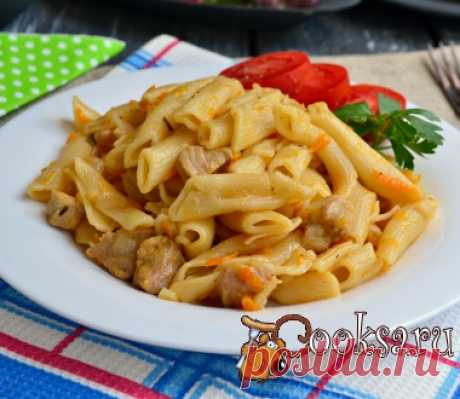Макароны с мясом в мультиварке фото рецепт приготовления