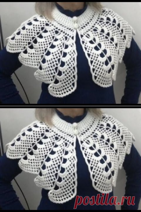 (1046) GOLA DE CROCHE RETRO PARTE 01 - YouTube