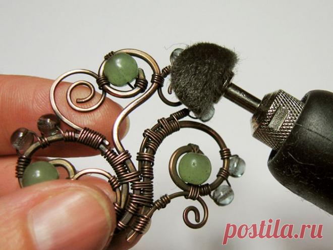 МАСТЕР  КЛАСС ..Украшения из проволоки своими руками