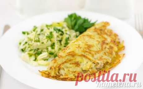 Драник с куриной начинкой