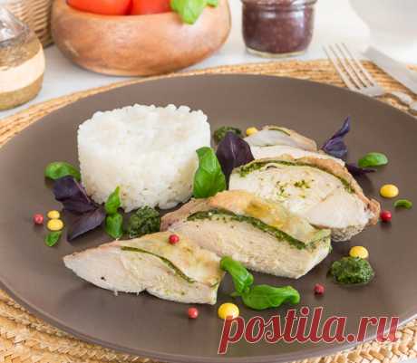 Куриная грудка, запеченная с песто - Пошаговый рецепт с фото | Вторые блюда | Худеем вкусно | Вкусный блог - рецепты под настроение
